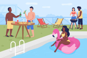 swimming-pool-party-with-friends-illustration-RKHomeowner